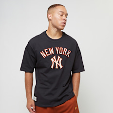 New Era New York Yankees MLB Rib Infill Oversized T-Shirt blu