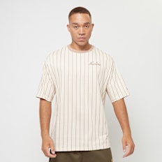 New Era Pinstripe Oversized Tee bež