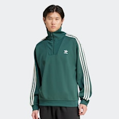 adidas Originals Funnelneck Tracktop vert