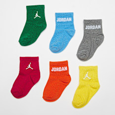 Jordan 6 PACK - Everyday Essential Ankle Socks višebojno