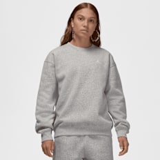 Jordan Brooklyn Fleece Crew grijs