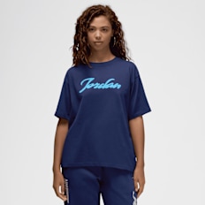 Jordan Flocked Holiday T-Shirt blau