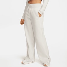 Nike Sportswear Phoenix Plush High-Rise Wide Pants beż