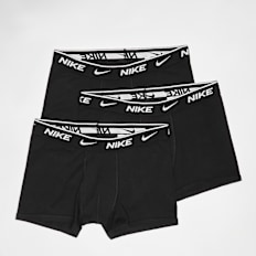 Nike 3 PACK - Everyday Cotton Boxer Brief noir