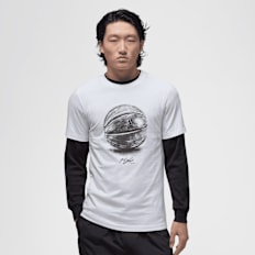 Jordan BBall Short Sleeve Tee weiß