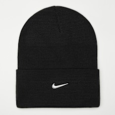 Nike U NK PEAK BEANIE TC SWSH F24 L black/white noir