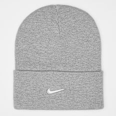 Nike   U NK PEAK BEANIE TC SWSH F24 L black/white szary