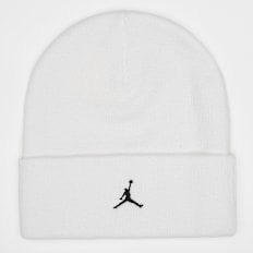 Jordan U JORDAN PEAK BEANIE ESS white/black blanco