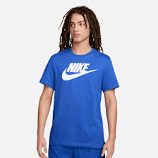 Nike   Sportswear Tee Icon Futura blauw