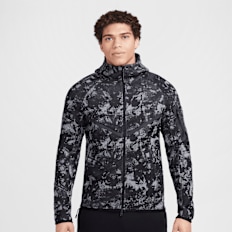 Nike   Tech Fleece Woven Windrunner Full Zip Jacket zwart