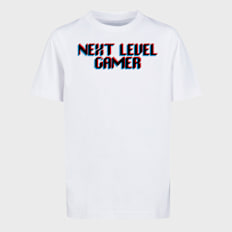 Mister Tee - Kids Next Level Gamer Tee blanc