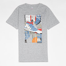 Mister Tee - Kids Sneaker Collage Tee szary