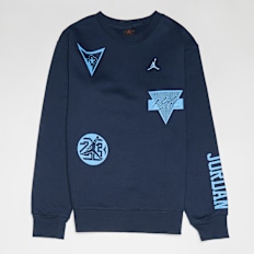Jordan JUNIOR JDB SEE ME SHINE CREW midnight navy azul