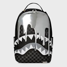 SPRAYGROUND Metallic Drips Backpack silber