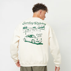 Another Cotton Lab Sunday Driving Oversize Sweatshirt beige
