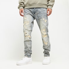 Smoke Rise Vintage Washed Jeans bleu