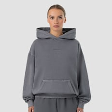 Pegador Clarita Logo Oversized Hoodie grau