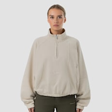 Pegador Thali Oversized Halfzip Sweater beige