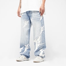 FAVELA Vegan Leather Patch Denim azul