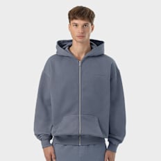 Pegador Logo Oversized Sweat Jacket grigio