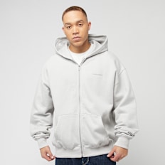Pegador Colne Logo Oversized Sweat Jacket grigio