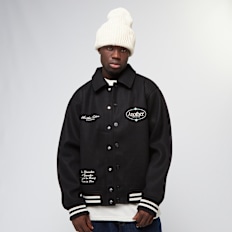 Another Cotton Lab Another Varsity College Jacket noir