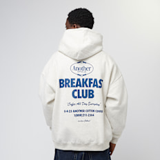 Another Cotton Lab Breakfast Club Oversized Hoodie gris
