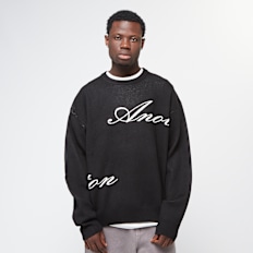 Another Cotton Lab Signature Knit Sweater schwarz