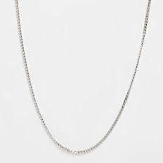 fainz Tiny Cuban Chain argent