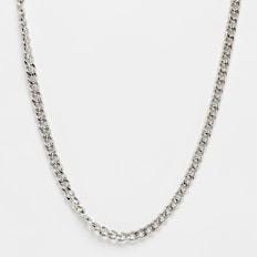 fainz Cuban Link Chain argent