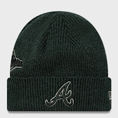New Era Beanie WS Patch MLB Atlanta Braves verde