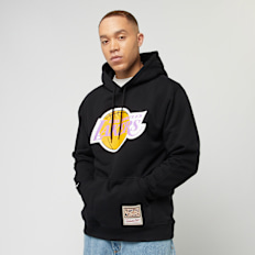 Mitchell & Ness NBA Los Angeles Lakers Logo Hoody negro