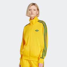 adidas Originals adicolor Firebird Loose Trainingsjacke gelb