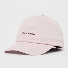 New Balance 6 Panel Linear Logo Hat rosa
