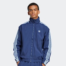 adidas Originals Veste de Survêtement Tissée Firebird bleu