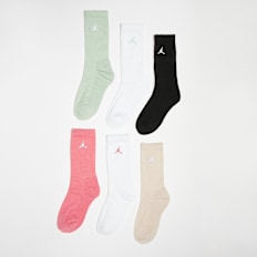 Jordan 6 PACK - Everyday Essentials Crew Socks multicolor