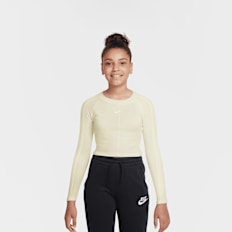 Nike Sportswear Long Sleeve Top Dance bež