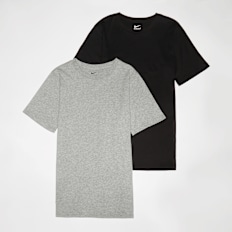 Nike Boy Crew Undershirt (2 Pack) grau