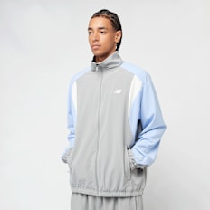 New Balance Woven Track Jacket cinzento