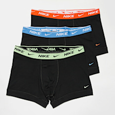 Nike   3 PACK - Everyday Cotton Stretch czarny
