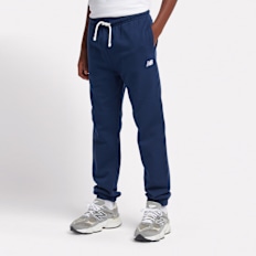 New Balance French Terry Small Logo Jogger blau