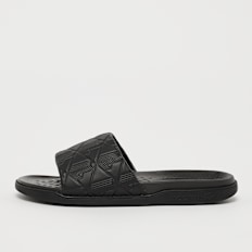 Lacoste Serve Slide Dual Monogram nero