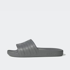 adidas Originals Adilette Aqua Slides ftwr white/core black/gold met. szary
