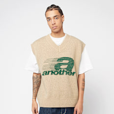 Another Cotton Lab A Sweater Vest bege