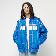 PUMA Archive Seasonal Relaxed Racer Jacket blu