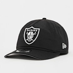 New Era Golfer Curved Visor Everyday Nylon Las Vegas Raiders zwart