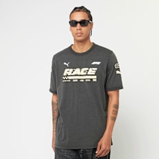 PUMA F1 Graphic Ringer Tee cinzento
