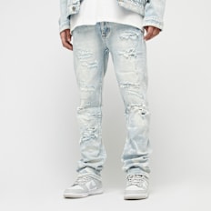 Smoke Rise Vintage Rip & Repair Jeans bleu