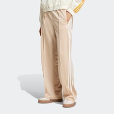 adidas Originals Firebird Loose Track Pants bege