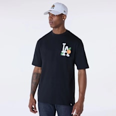 New Era MLB Fruit Graphic Tee Los Angeles Dodgers zwart